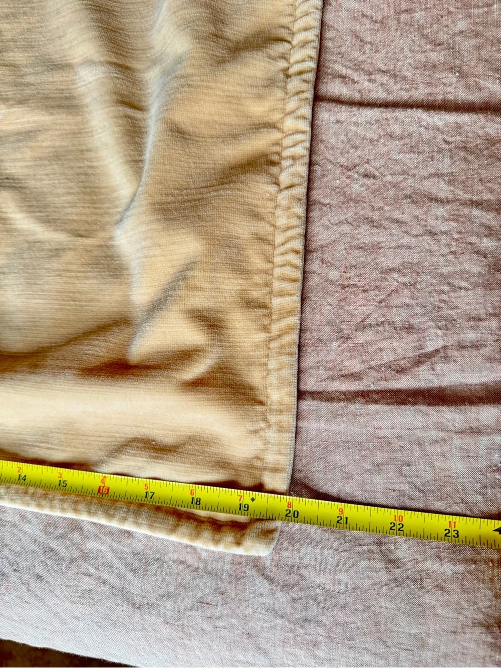 Pottery Barn soft velvet